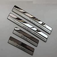 BTSDLXX 4Pcs Coche Acero Inoxidable Externo Barra Umbral Puerta- para Volvo XC60 2012-2016 Bienvenido Patada Pedal Door…